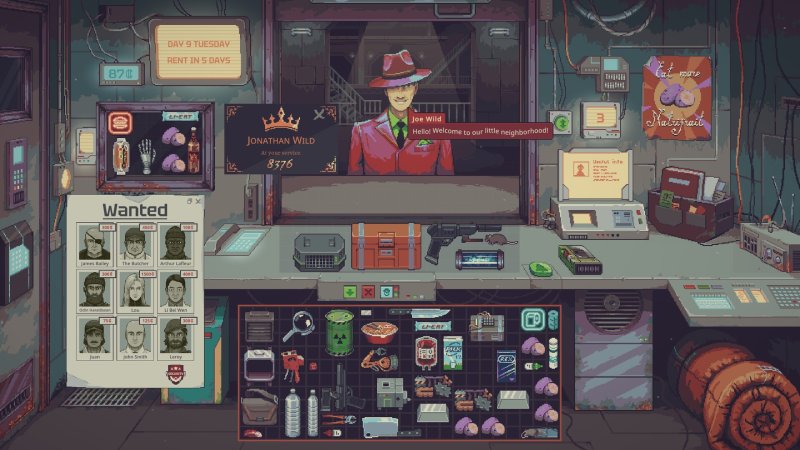 Probably Stolen - Cyberpunk Shopkeeper Sim screenshot