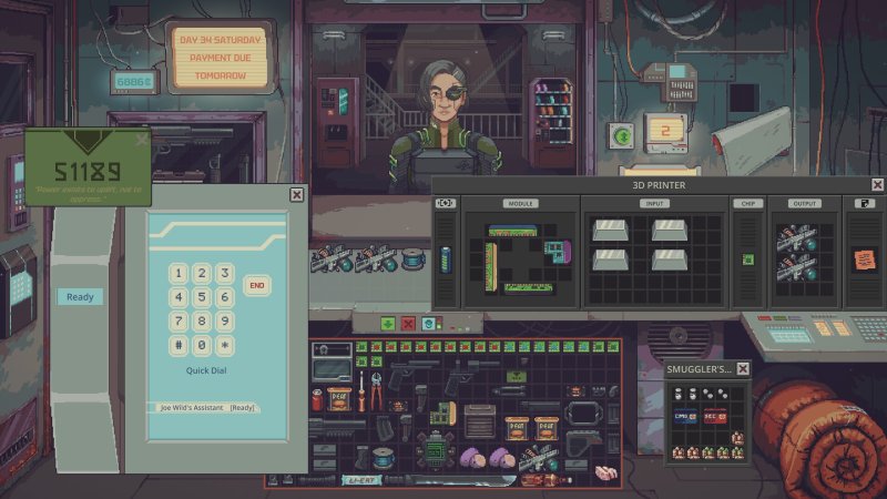 Probably Stolen - Cyberpunk Shopkeeper Sim screenshot