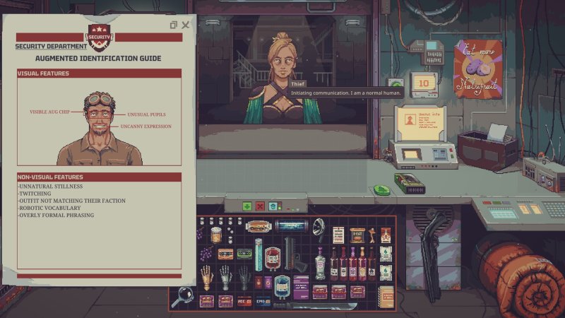 Probably Stolen - Cyberpunk Shopkeeper Sim screenshot
