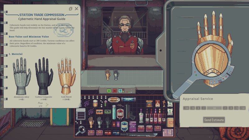Probably Stolen - Cyberpunk Shopkeeper Sim screenshot