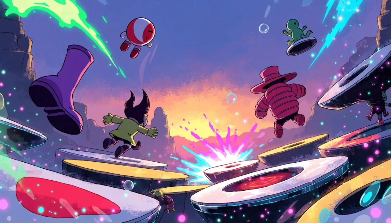 Brawlhalla’s Cartoon Art Style Makes the Sky-High Skill Ceiling a Joy to Discover