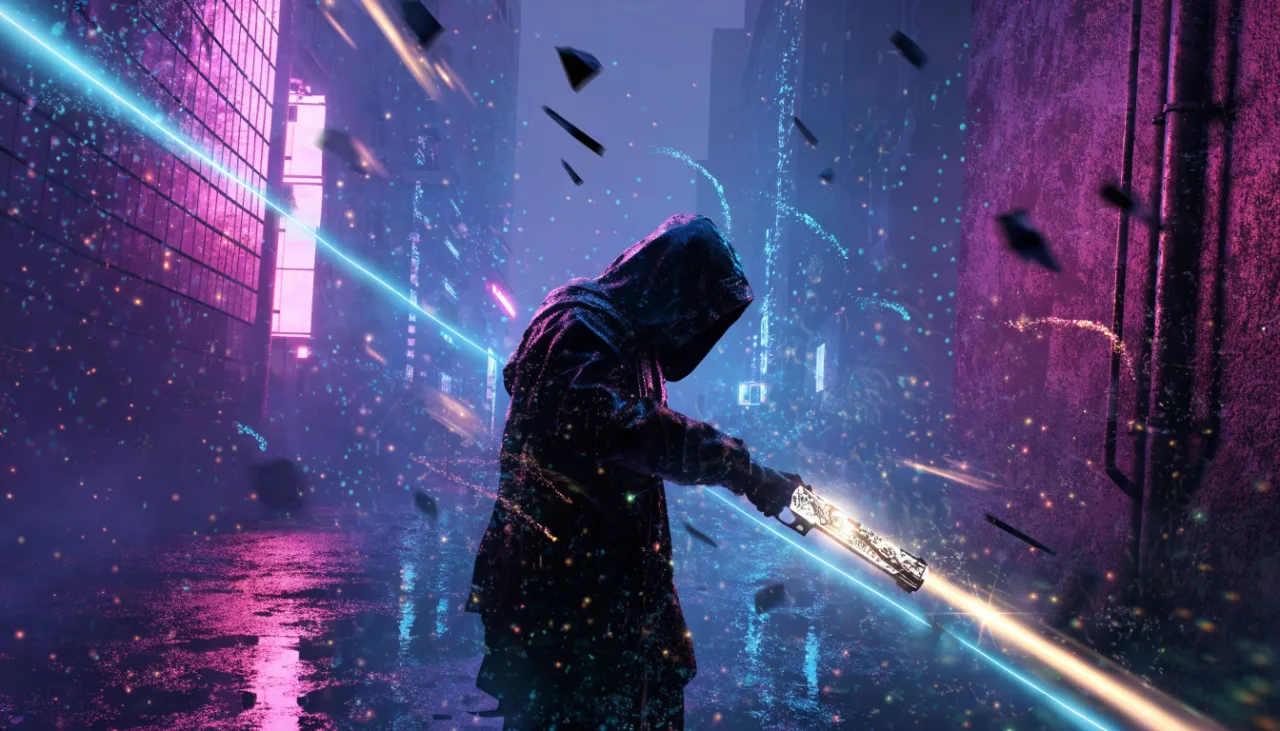 CyberCorp Review: Neon Chaos and Build Crafting Bring the Boomer Shooter Spirit