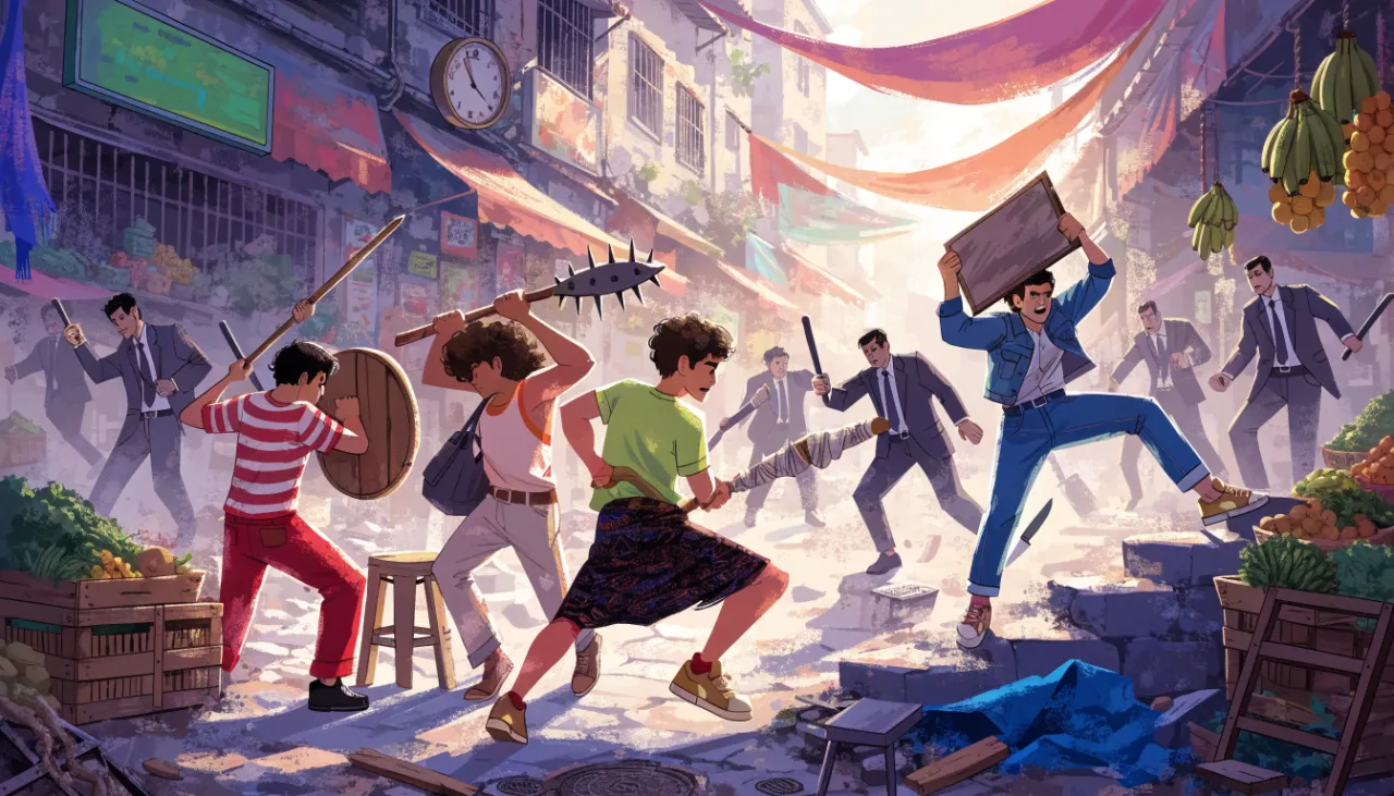 Troublemaker 3: Fallen Dynasty Announced for PC with Open-World Brawling